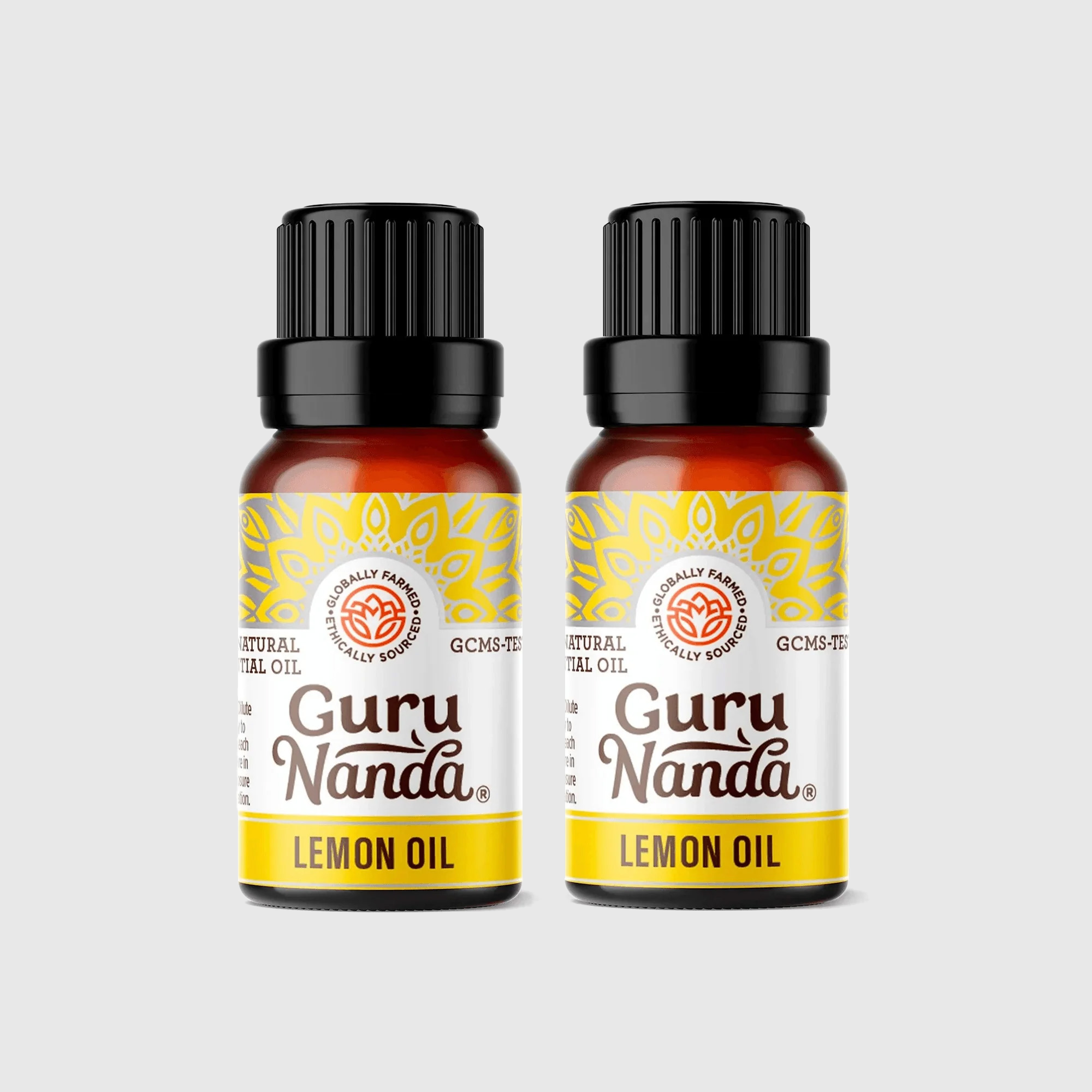 Lemon Essential Oil, 15 ML - 2-Pack