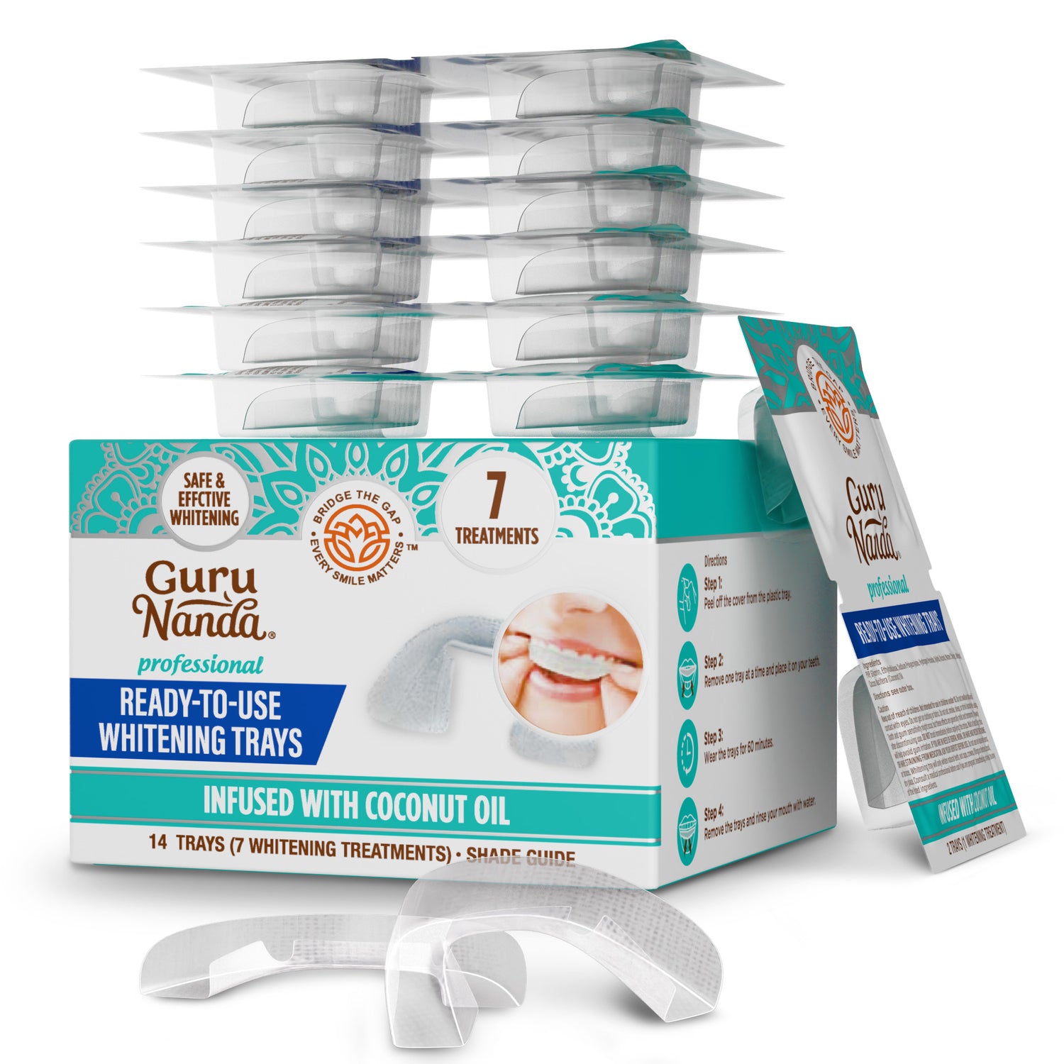 Professional Ready-to-Use Whitening Trays (7 Treatments)