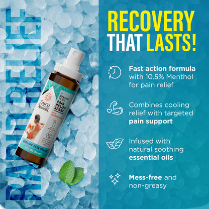 Menthol with Magnesium Cooling Pain Relief Spray - 2 oz
