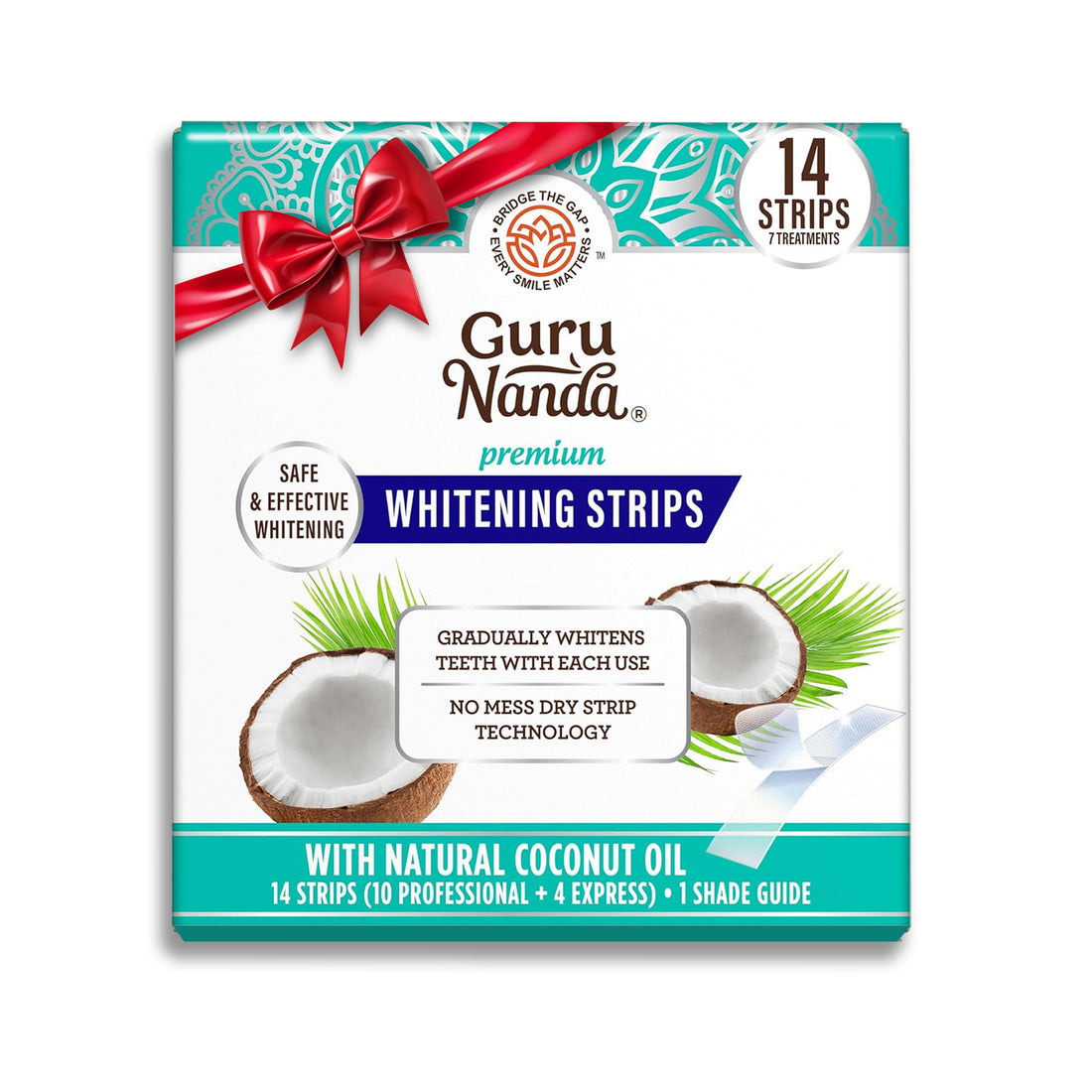 Bandes blanchissantes (traitement de 7 jours)