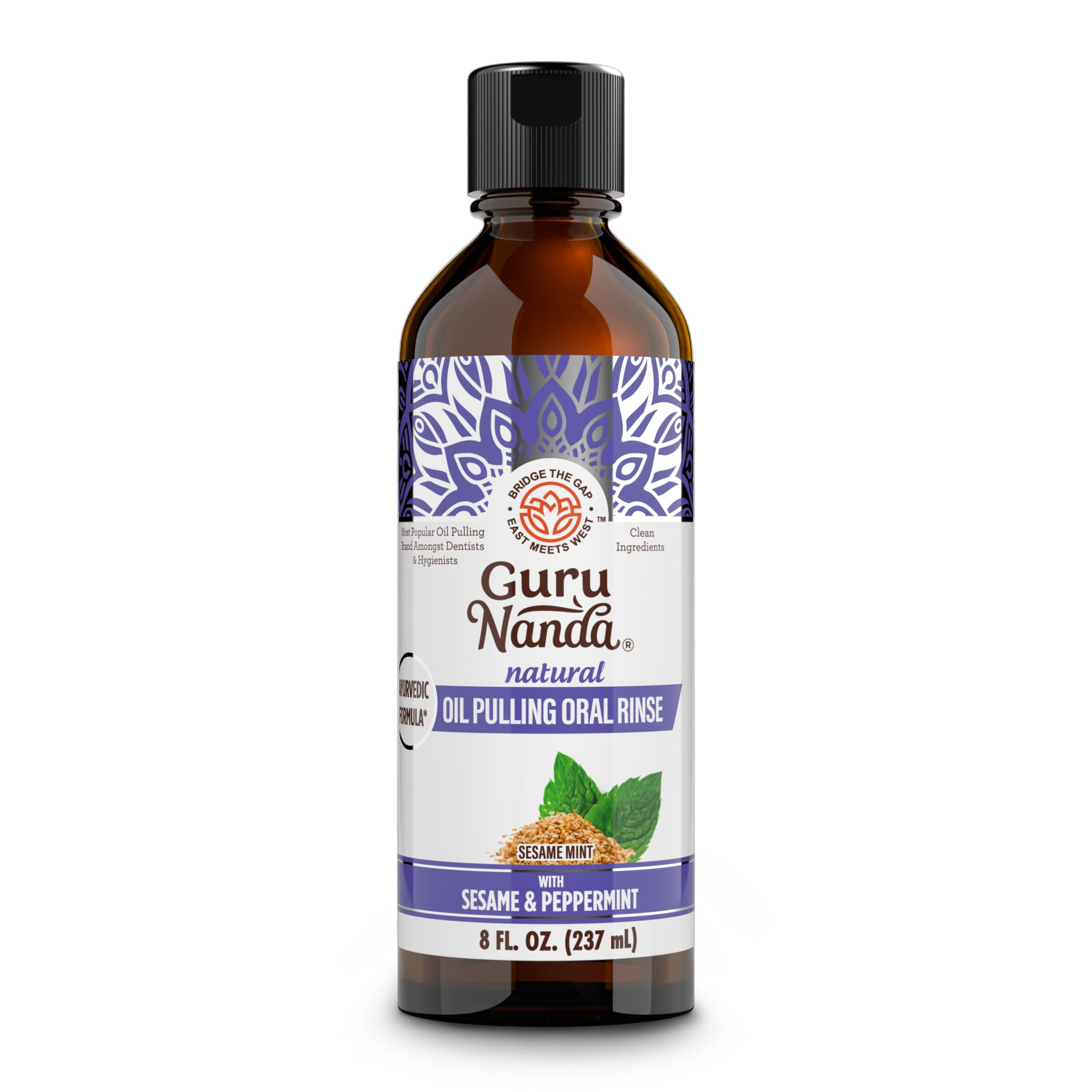 Exfoliación con aceite de sésamo y menta - 8 oz