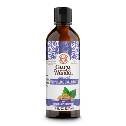 Exfoliación con aceite de sésamo y menta - 8 oz