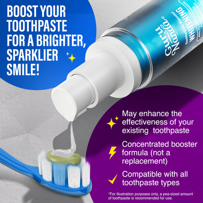 Whitening Toothpaste Booster with Enzymes &amp; Peroxide – 1 fl oz