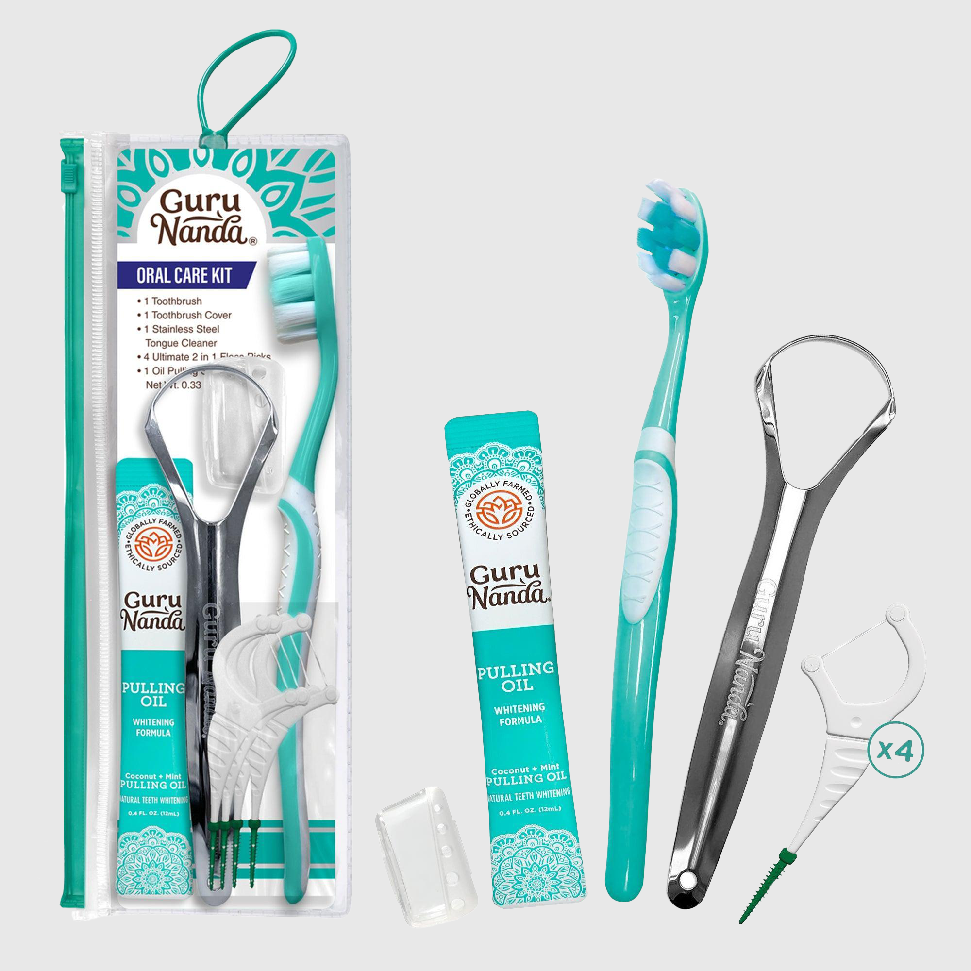 GuruNanda Oral Care Travel Kit