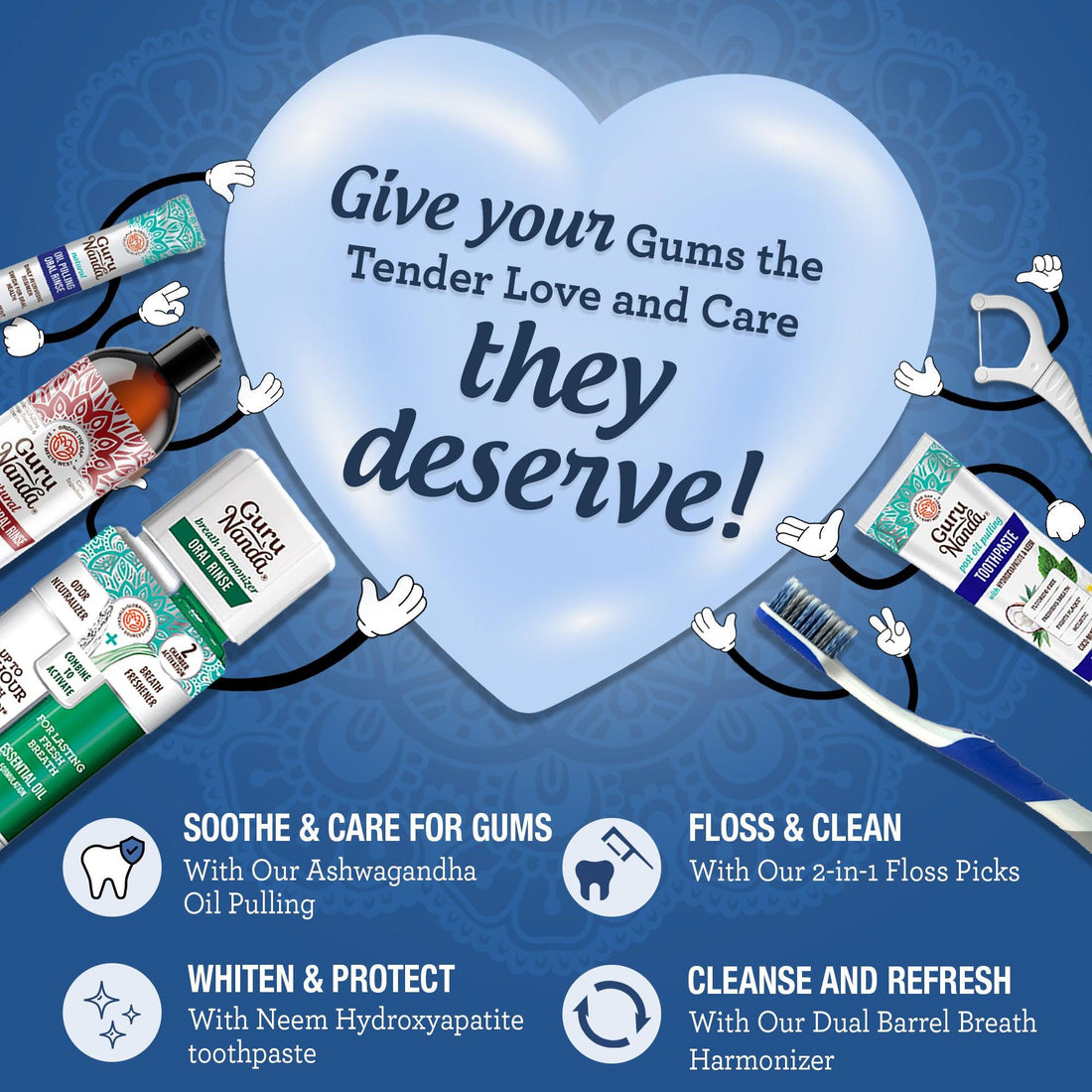 Gum Hygiene Makeover Kit — Dental Hygiene Kit