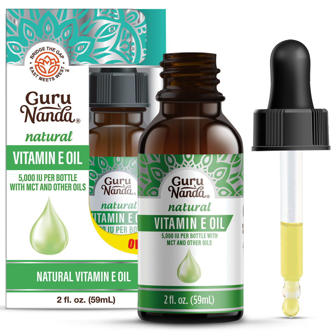 Vitamin E Oil (5,000 UI) - 2 oz