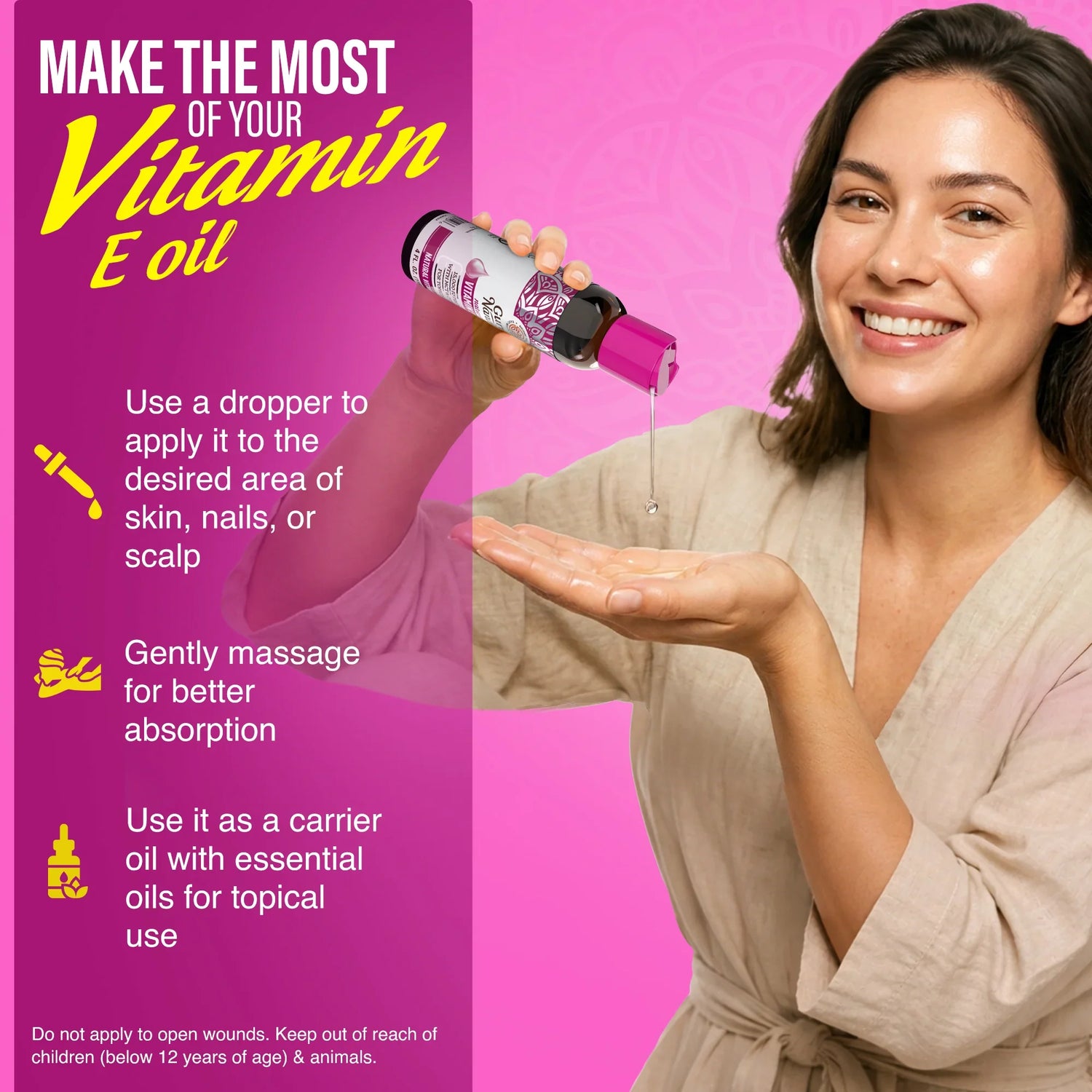 Vitamin E Oil 15,000 IU – 4 oz