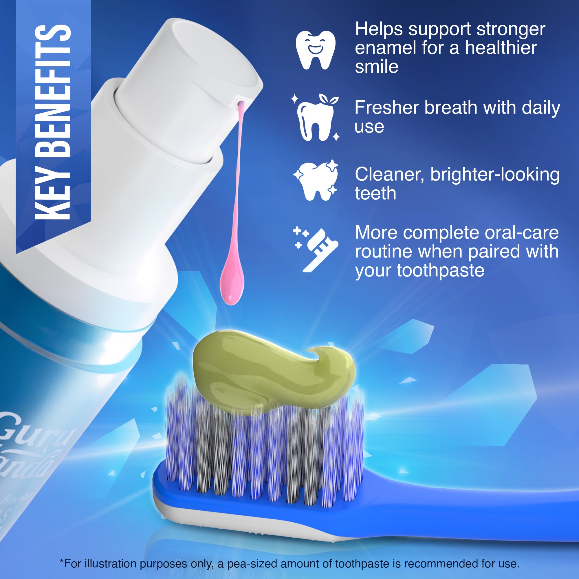 Minerals &amp; Vitamins Toothpaste Booster with 15% Nano Hydroxyapatite – 1 fl oz