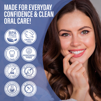 Minerals &amp; Vitamins Toothpaste Booster with 15% Nano Hydroxyapatite – 1 fl oz