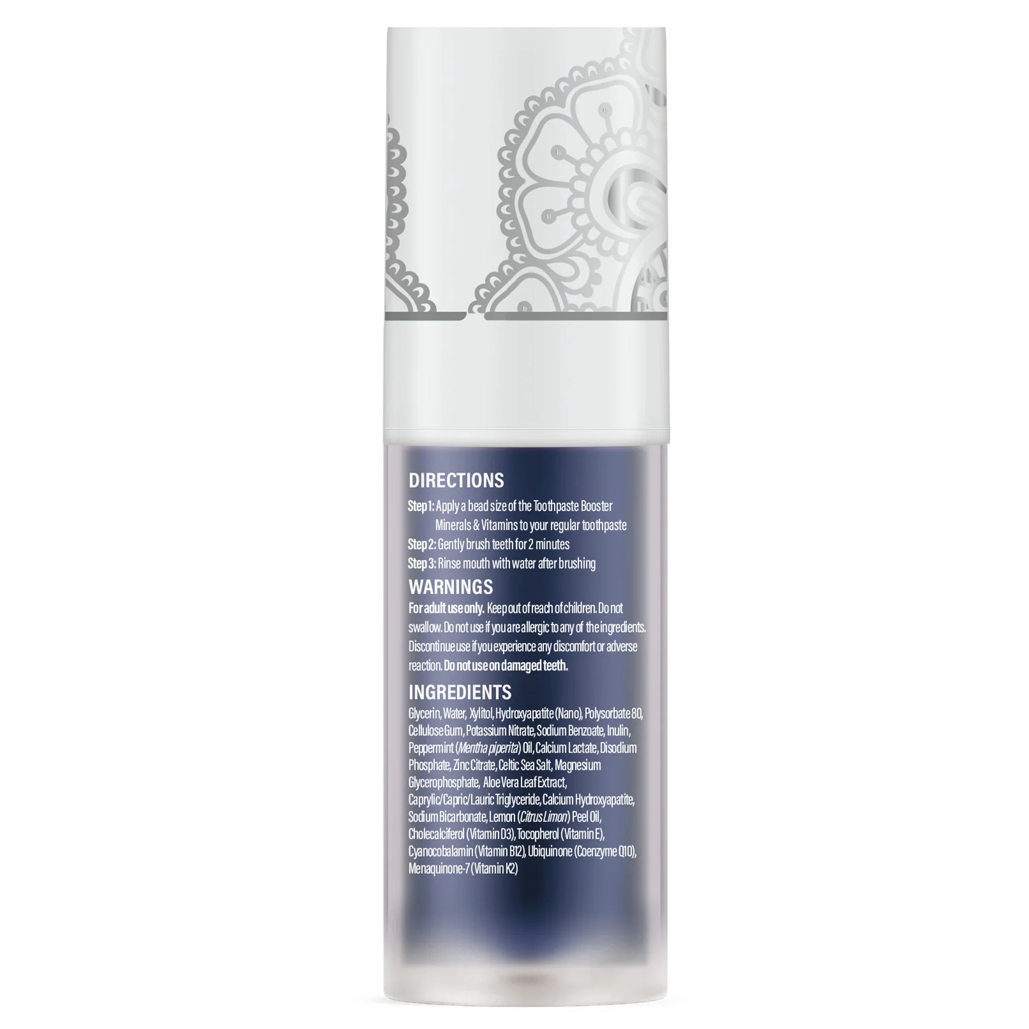 Minerals & Vitamins Toothpaste Booster with 15% Nano