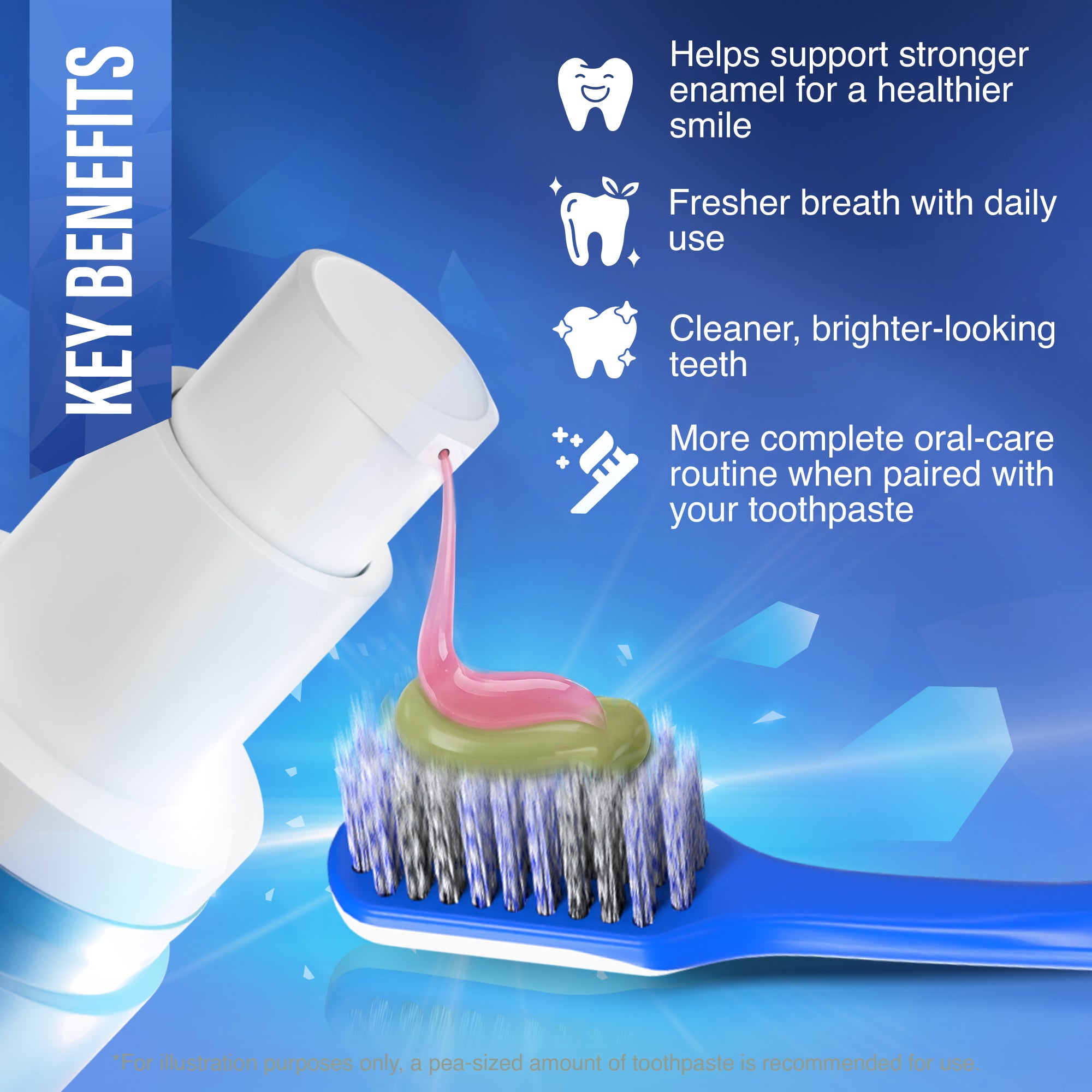 Minerals &amp; Vitamins Toothpaste Booster with 15% Nano Hydroxyapatite – 1 fl oz