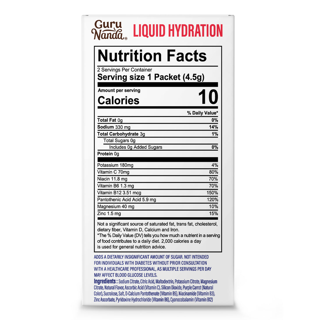 Hydramate Hydration Electrolyte Drink Mix, Watermelon - 48 Count