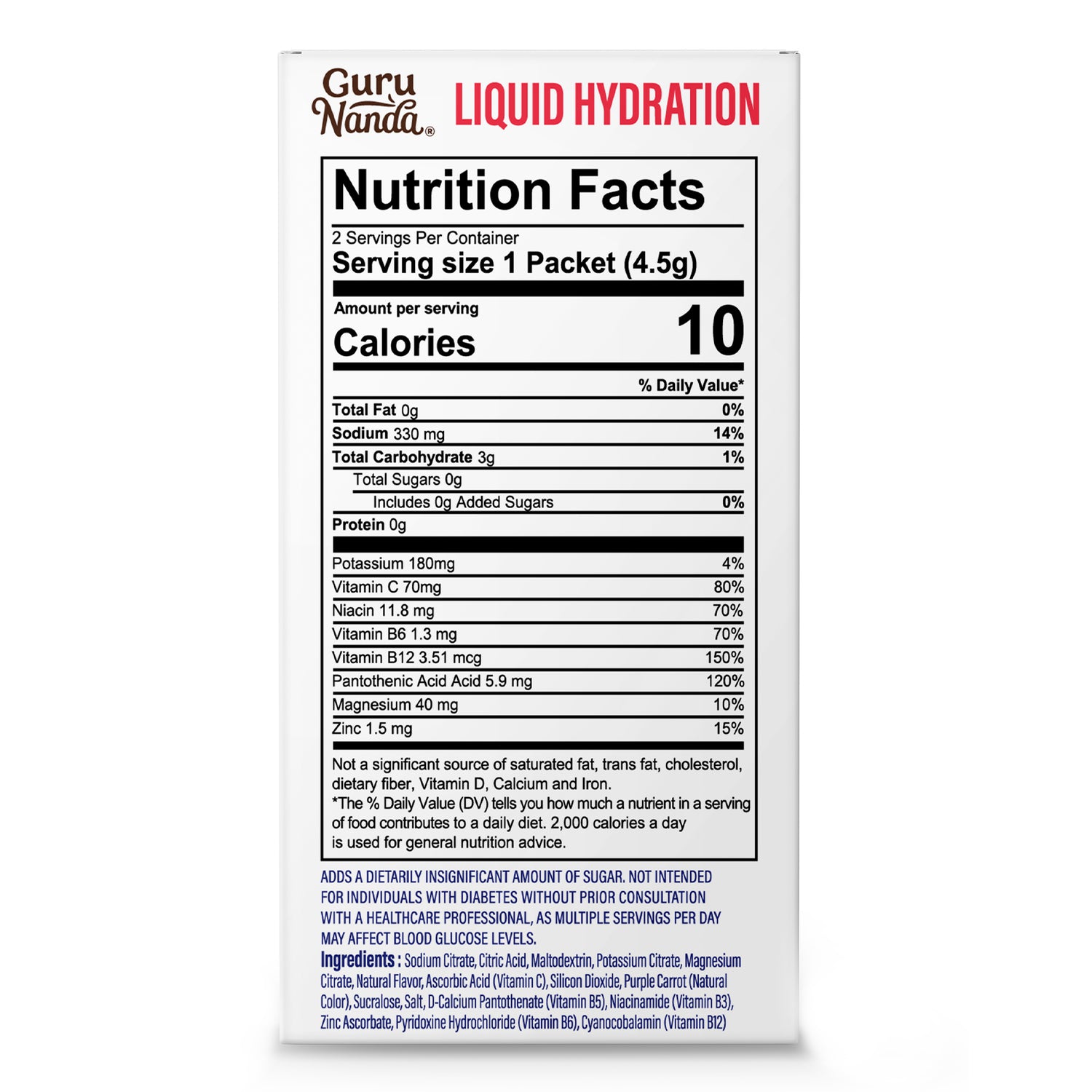 Hydramate Hydration Electrolyte Drink Mix, Watermelon - 48 Count