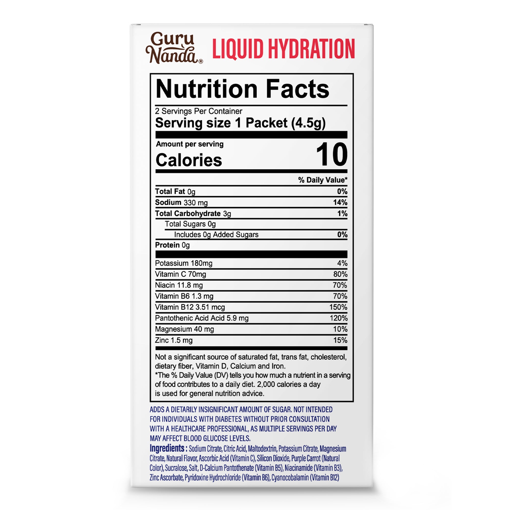 Hydramate Hydration Electrolyte Drink Mix, Watermelon - 48 Count