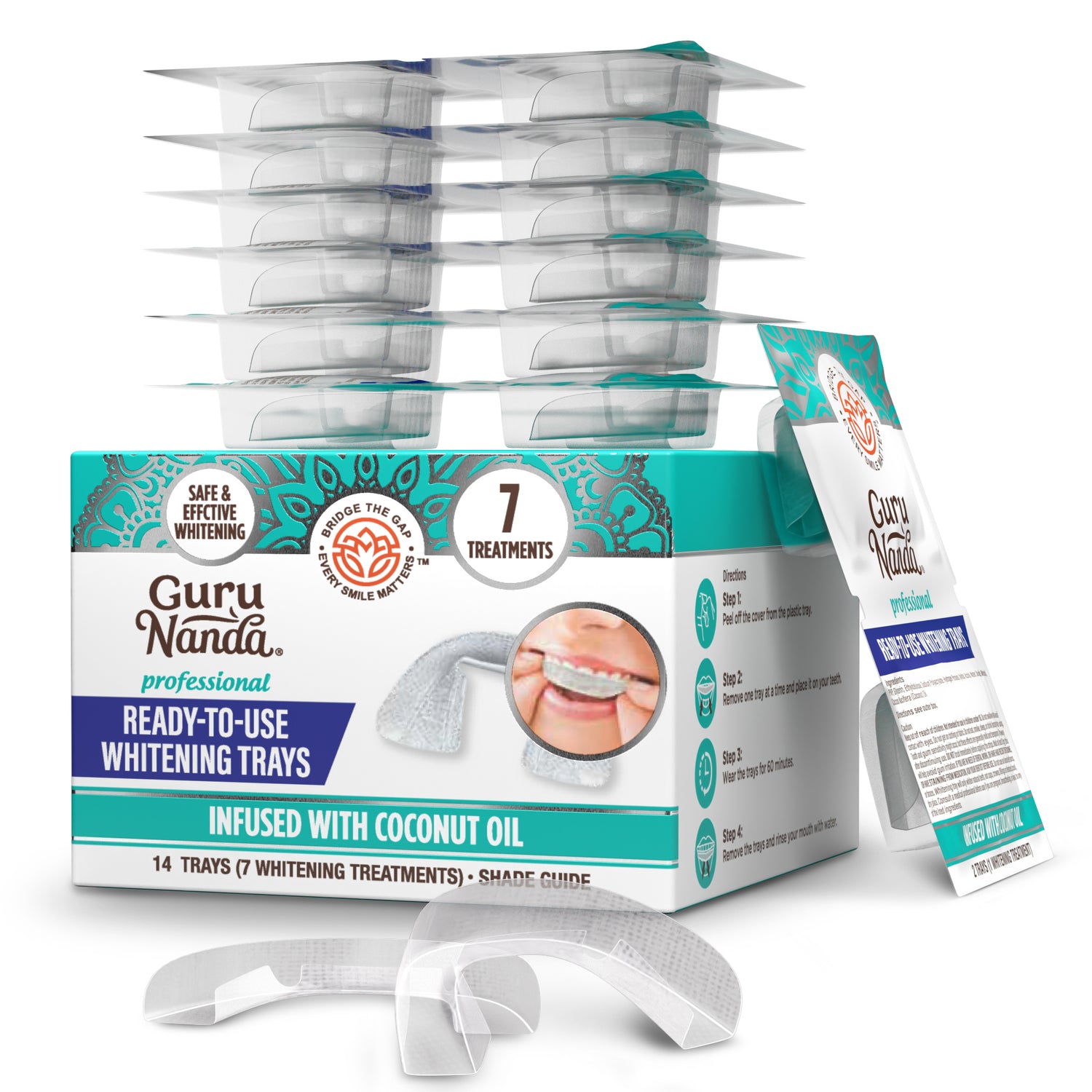 Professional Whitening Trays – 7 Treatments