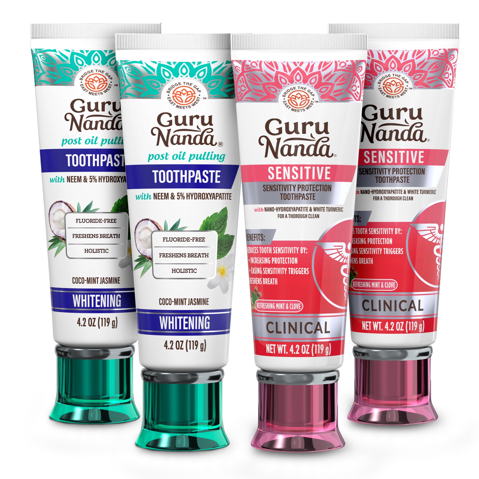 Whitening &amp; Sensitivity Toothpaste Duo