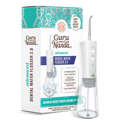 Advanced Dental Water Flosser 2.0 (300ml) - GuruNanda