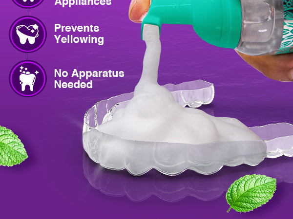 GuruNanda Aligner Retainer Foam Cleaner 3.38 fl oz