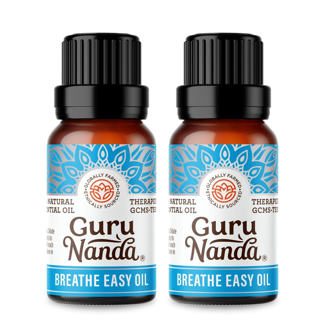 Breathe Easy Essential Oil Blend (2-Pack) - GuruNanda