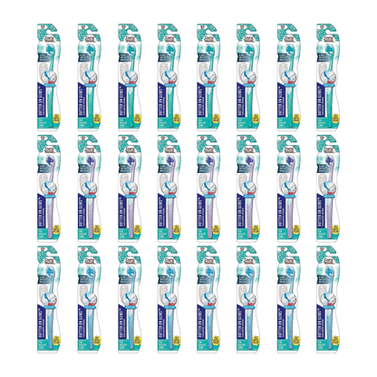 BUTTER ON GUMS TOOTHBRUSH, COLORS MAY VARY (24-PACK) - GuruNanda