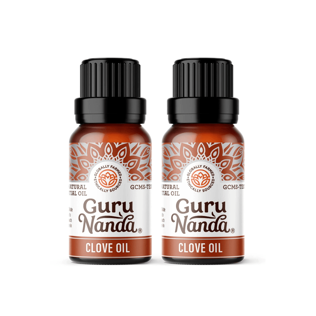 Clove Essential Oil, 15 ML - 2 PK - GuruNanda