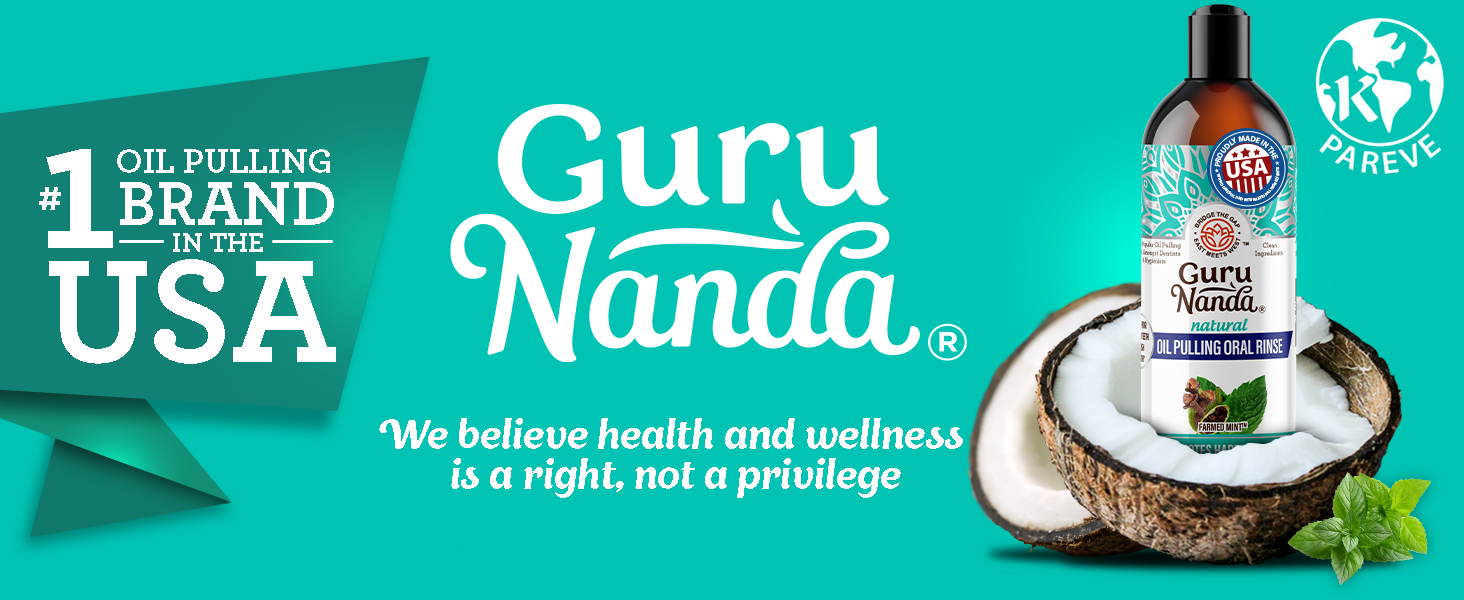 GuruNanda Cocomint Oil Pulling