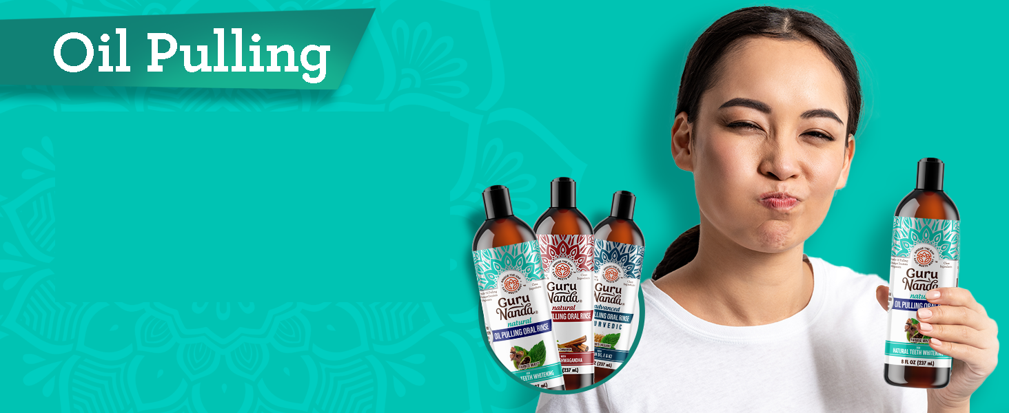 GuruNanda Cocomint Oil Pulling