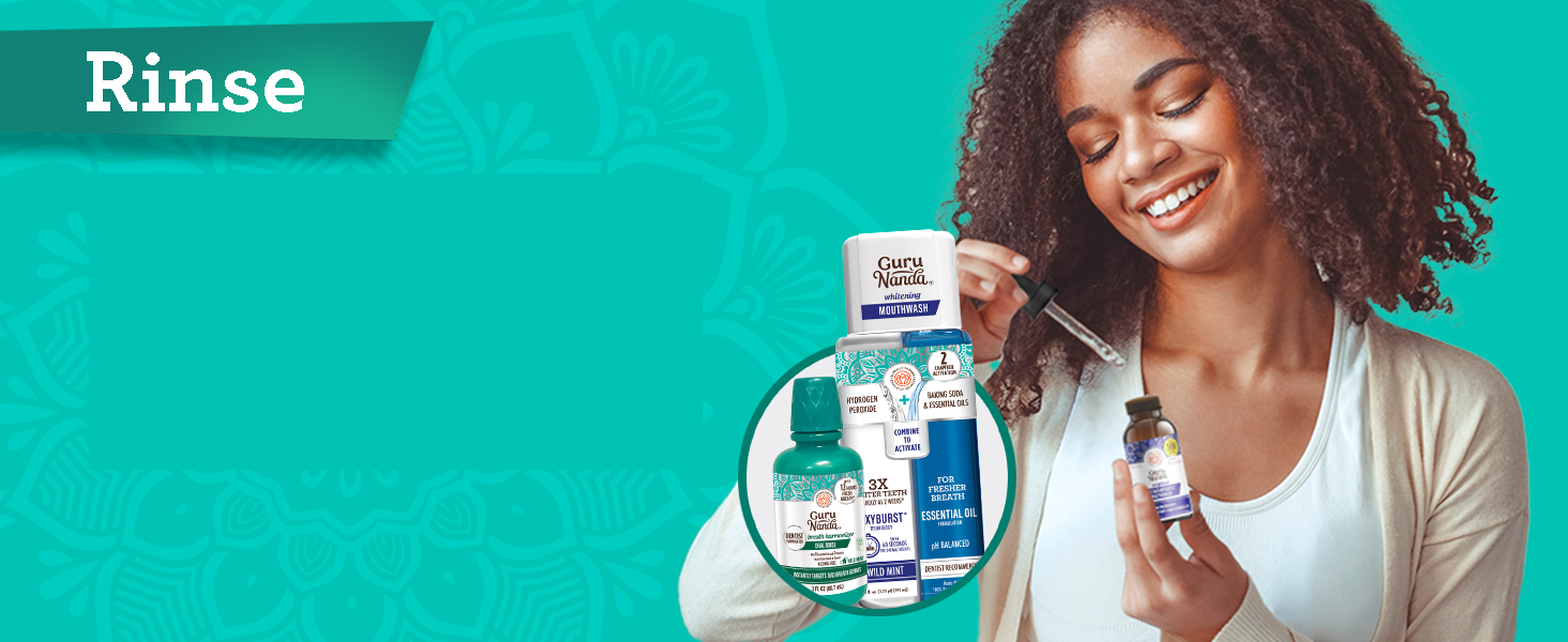 GuruNanda Cocomint Oil Pulling