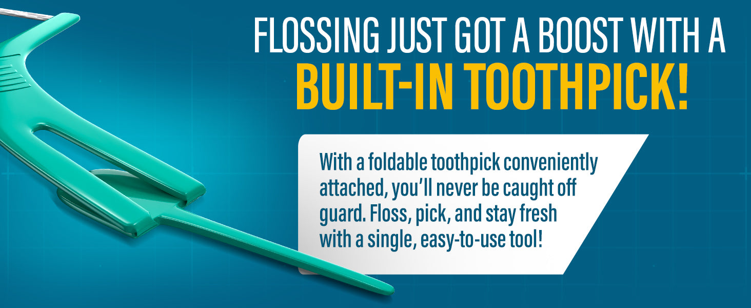 Foldable toothpick