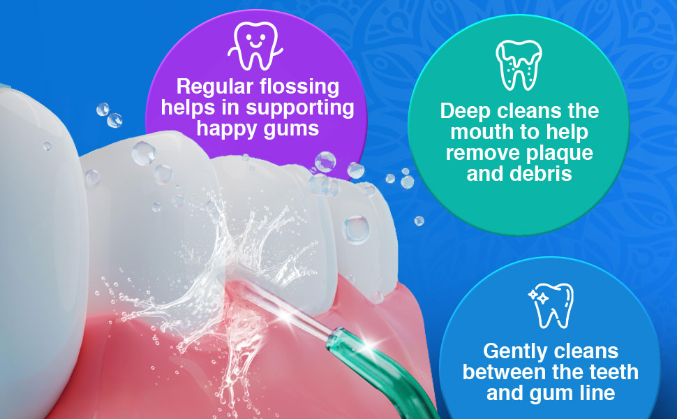 Benefits of using flosser
