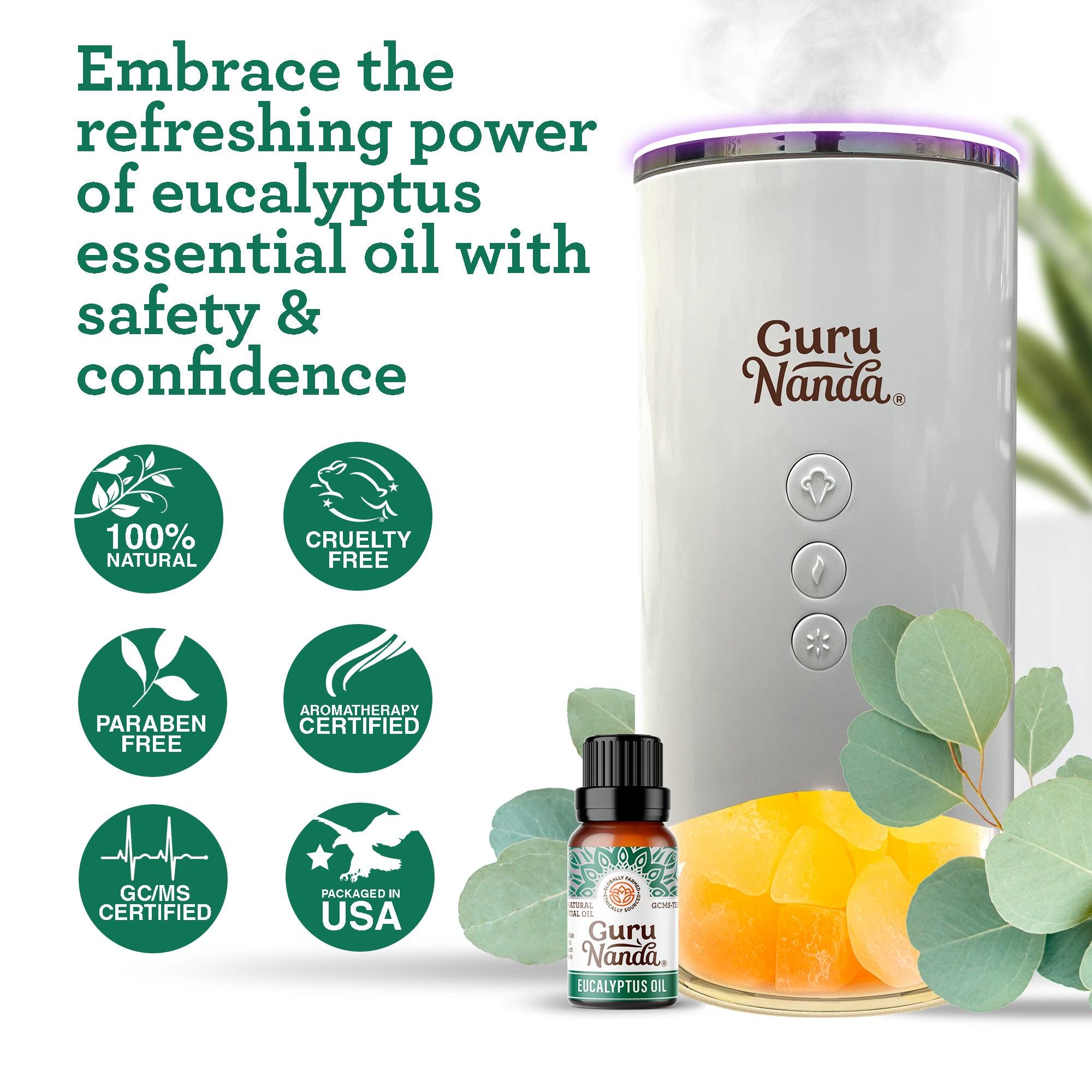 Eucalyptus Essential Oil 15 ML - GuruNanda