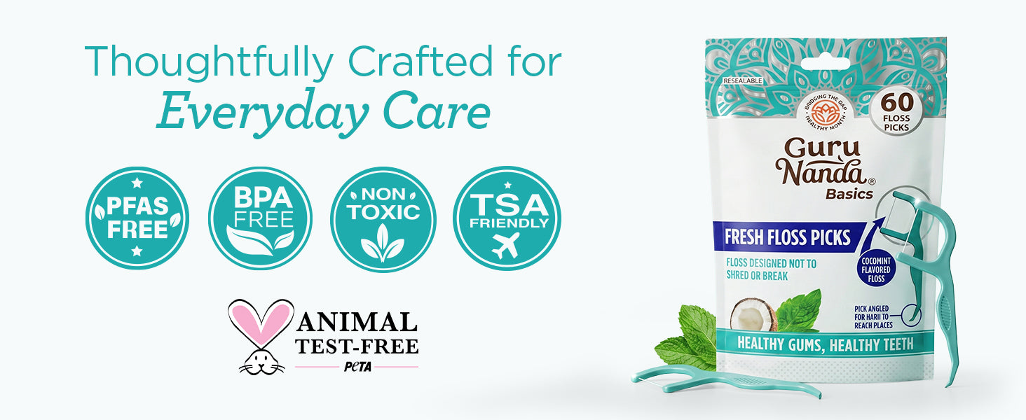 Thoughtfully crafted for everyday care — PFAS-free, BPA-free, non-toxic, TSA-friendly, and animal test-free (PETA).