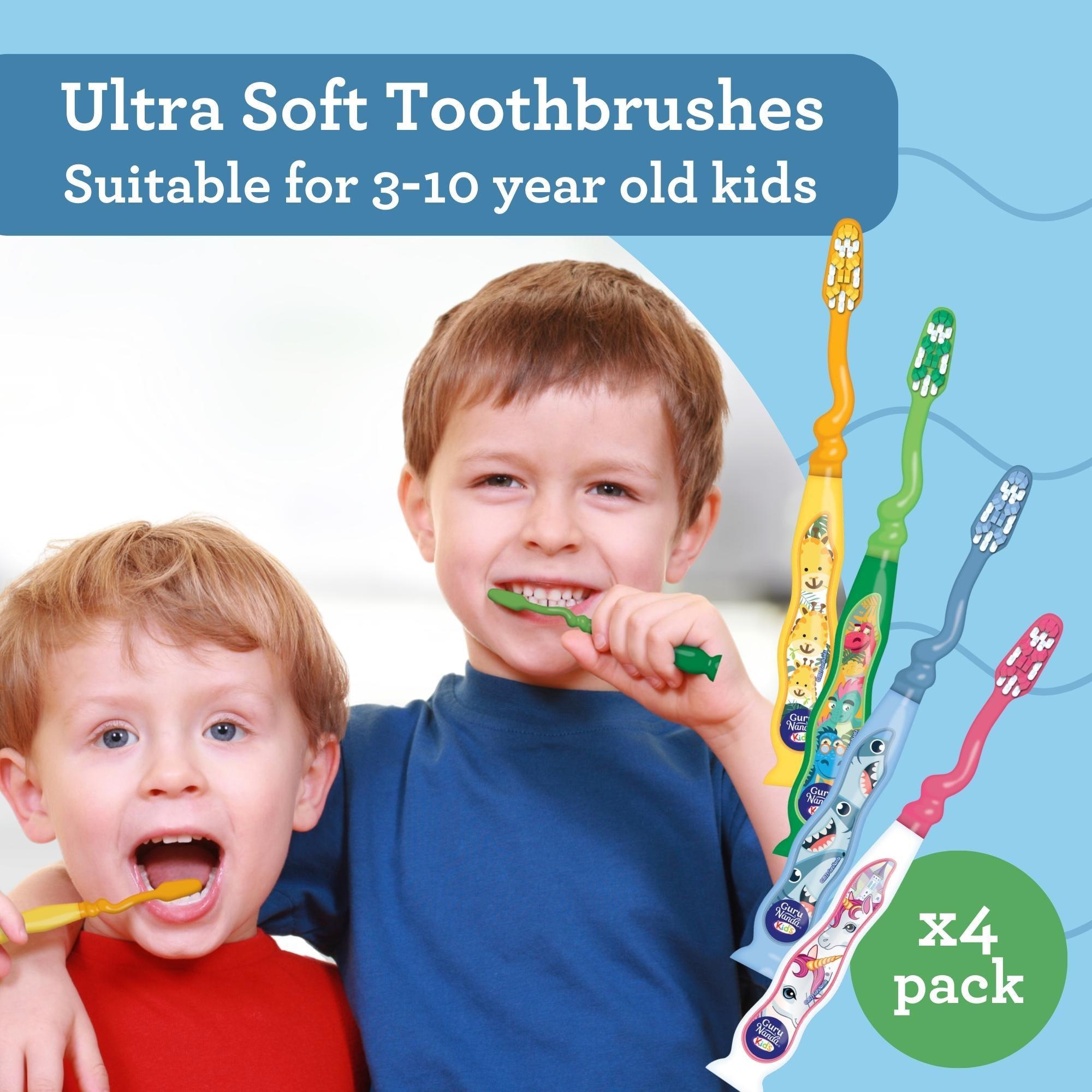 Toothbrush for best sale 4 year old