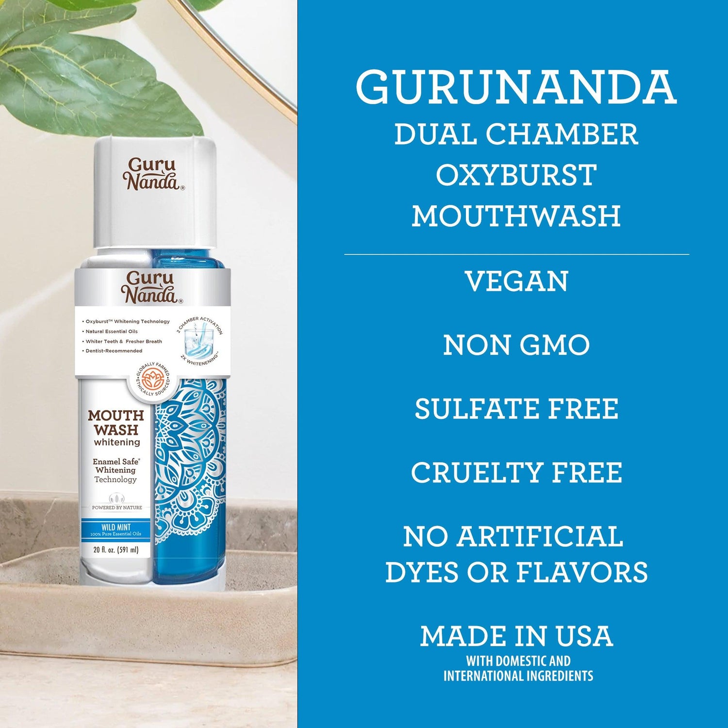 GuruNanda Creates Concentrated Mouthwash to Cut Plastic Usage, Guru Nanda  Essential Oils