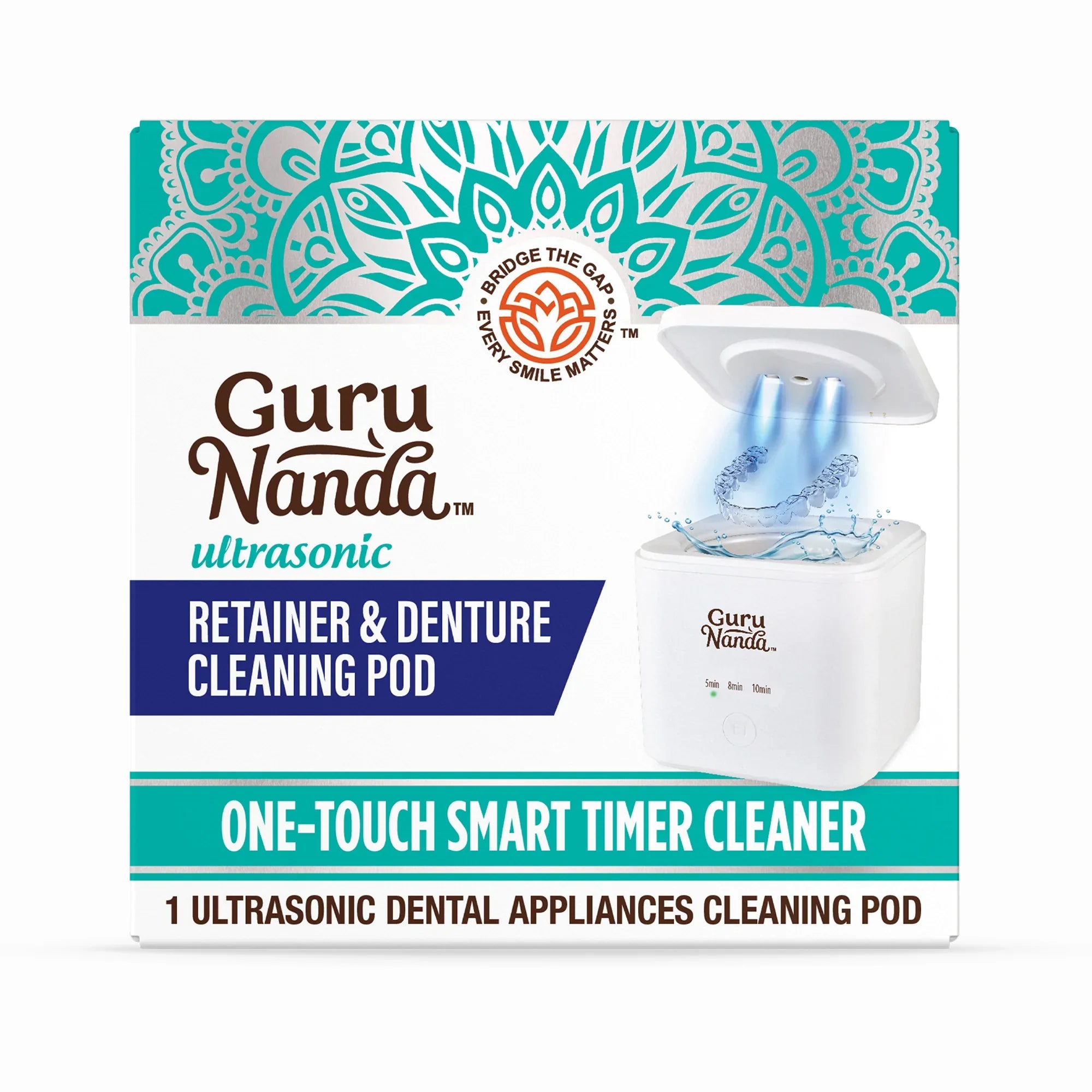 Retainer & Denture Cleaning Pod – GuruNanda