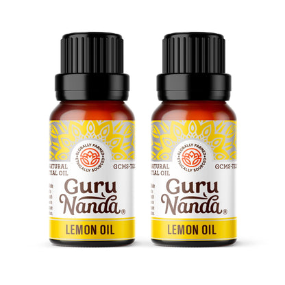 Lemon Essential Oil (2-Pack) - GuruNanda