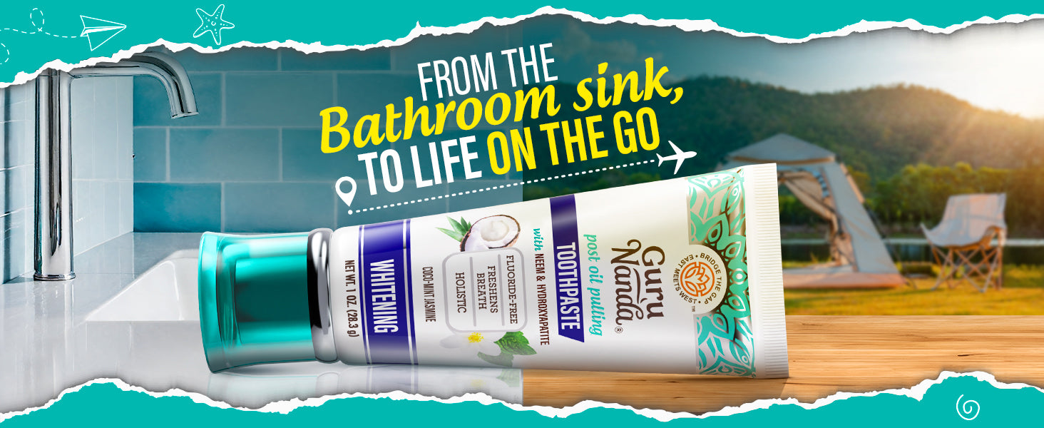 TSA-friendly 1 oz travel toothpaste for oral care on the go