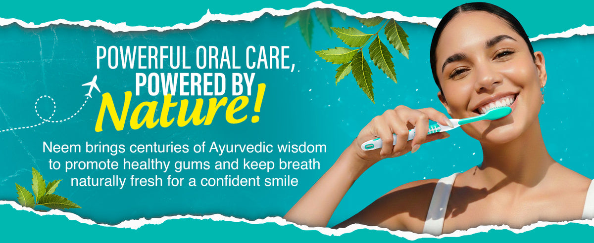 Neem, an Ayurvedic ingredient that supports healthy gums and fresh breath