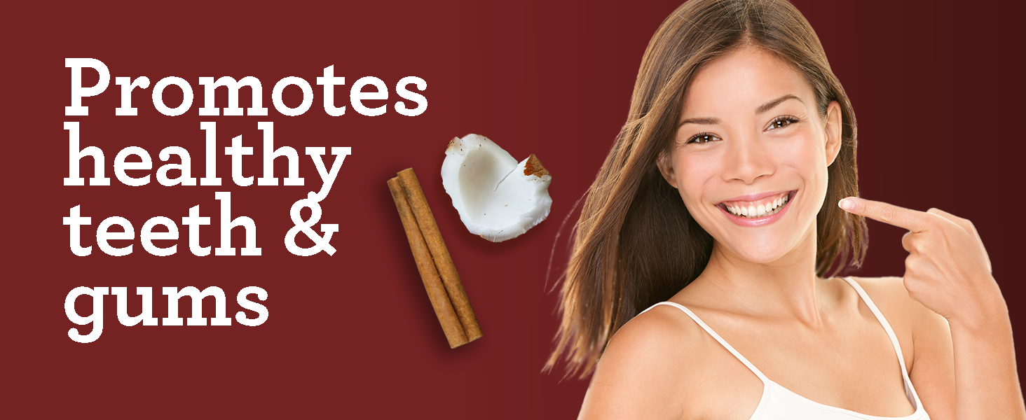 GuruNanda Cinnamon & Coconut Oil Pulling with Neem & Ashwagandha