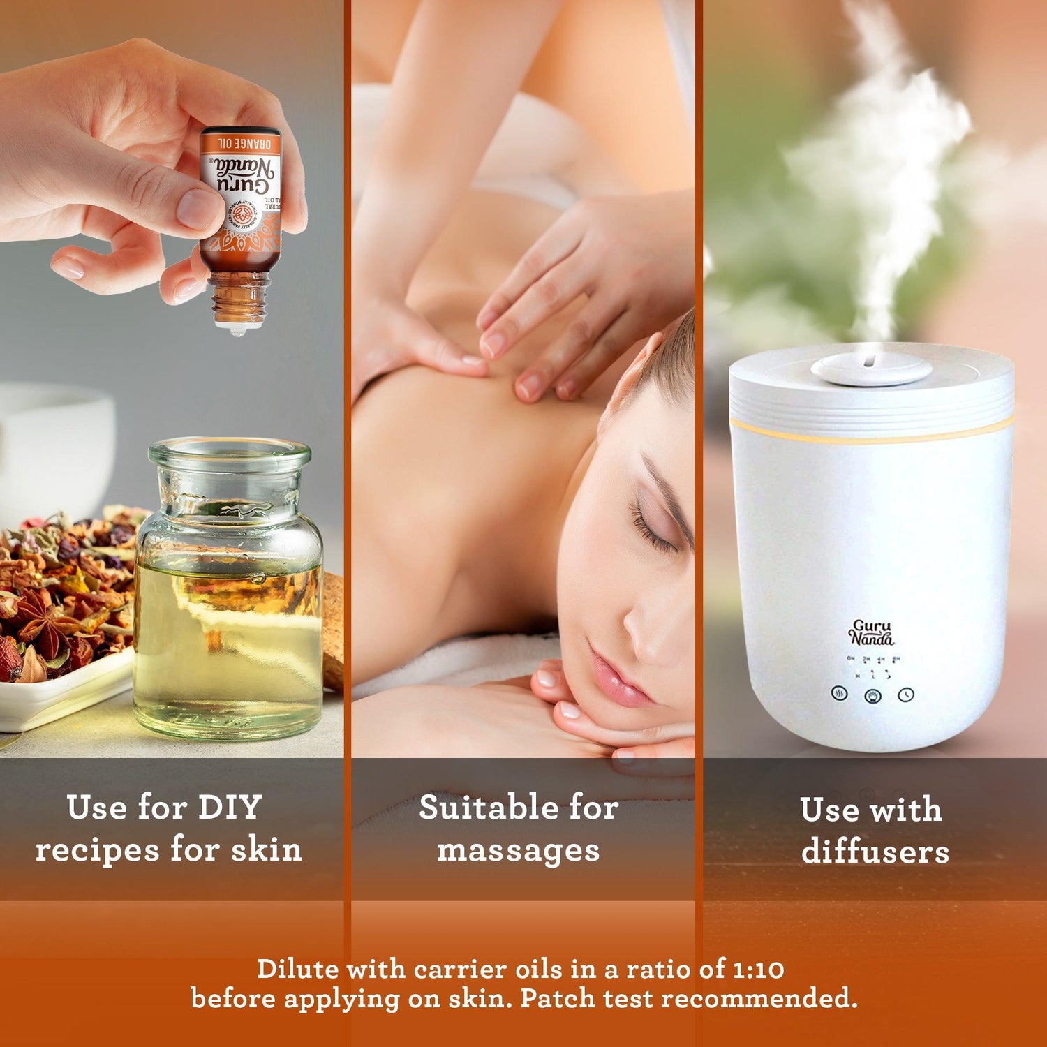 Aromatherapy Diffuser: Gurunanda Essential Oils
