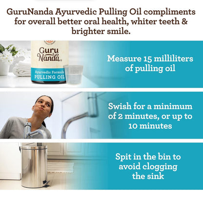 Original Formula Pulling Oil for Teeth &amp; Gums - GuruNanda