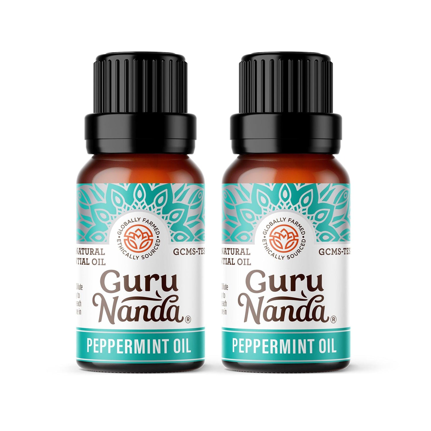 Peppermint Essential Oil (2-Pack) - GuruNanda