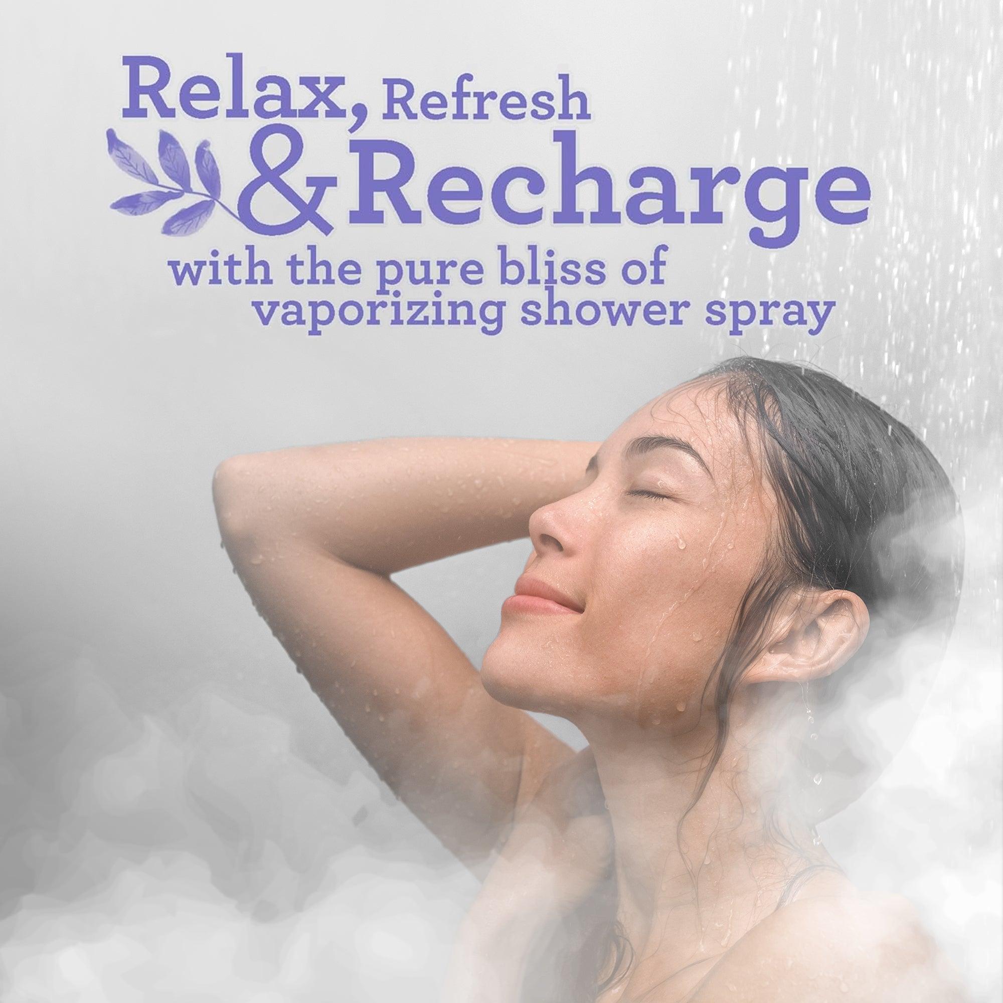 Relax Lavender Shower Spray, 2 FL OZ - GuruNanda