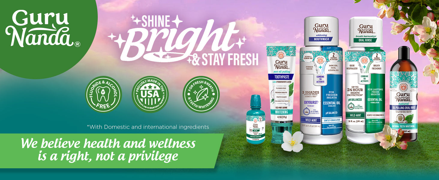 GuruNanda Shine Bright Stay Fresh