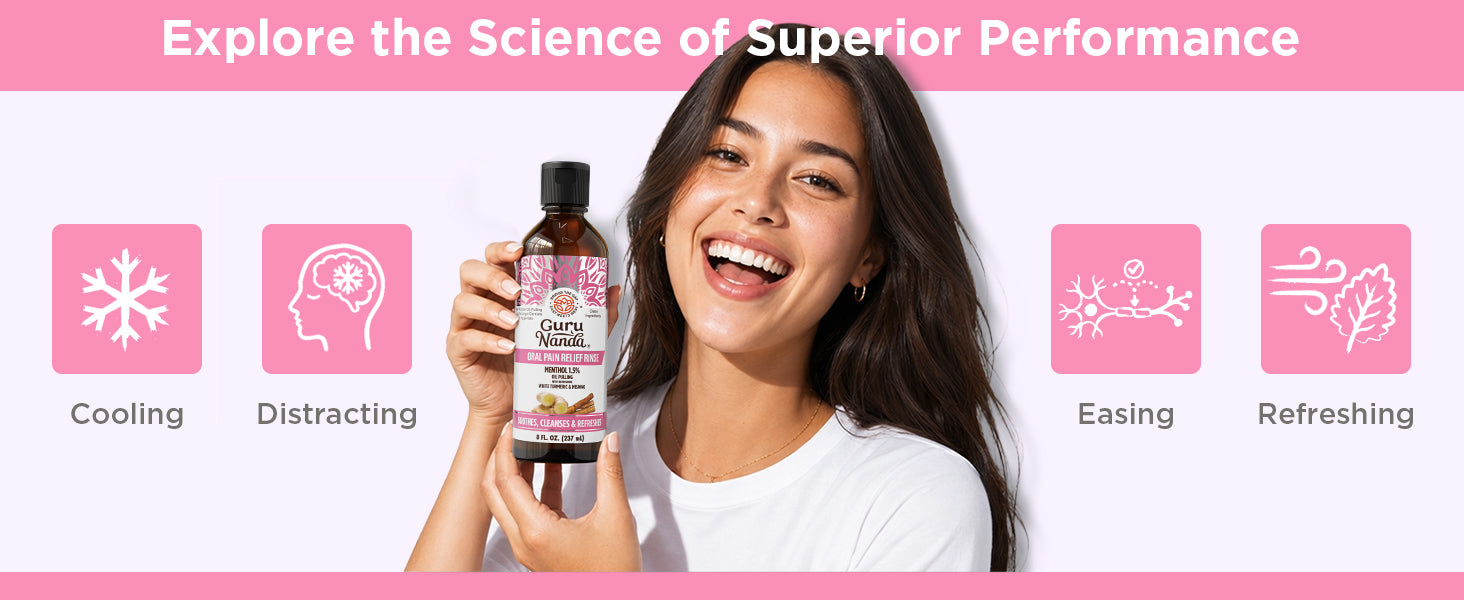 Explore the science of superior performance — cooling, distracting, easing, and refreshing.