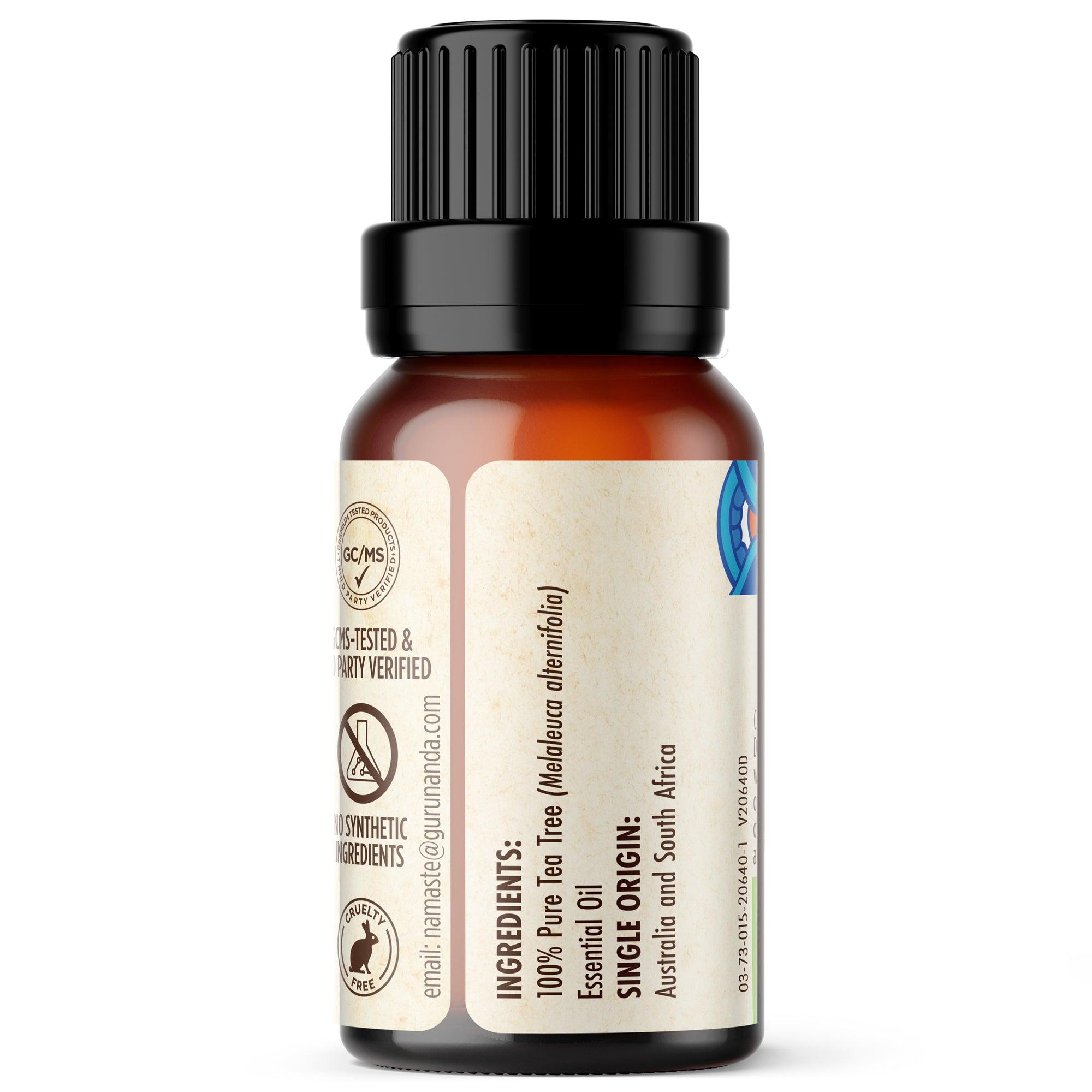 Tea Tree Essential Oil, 15 ML - 2 PK - GuruNanda