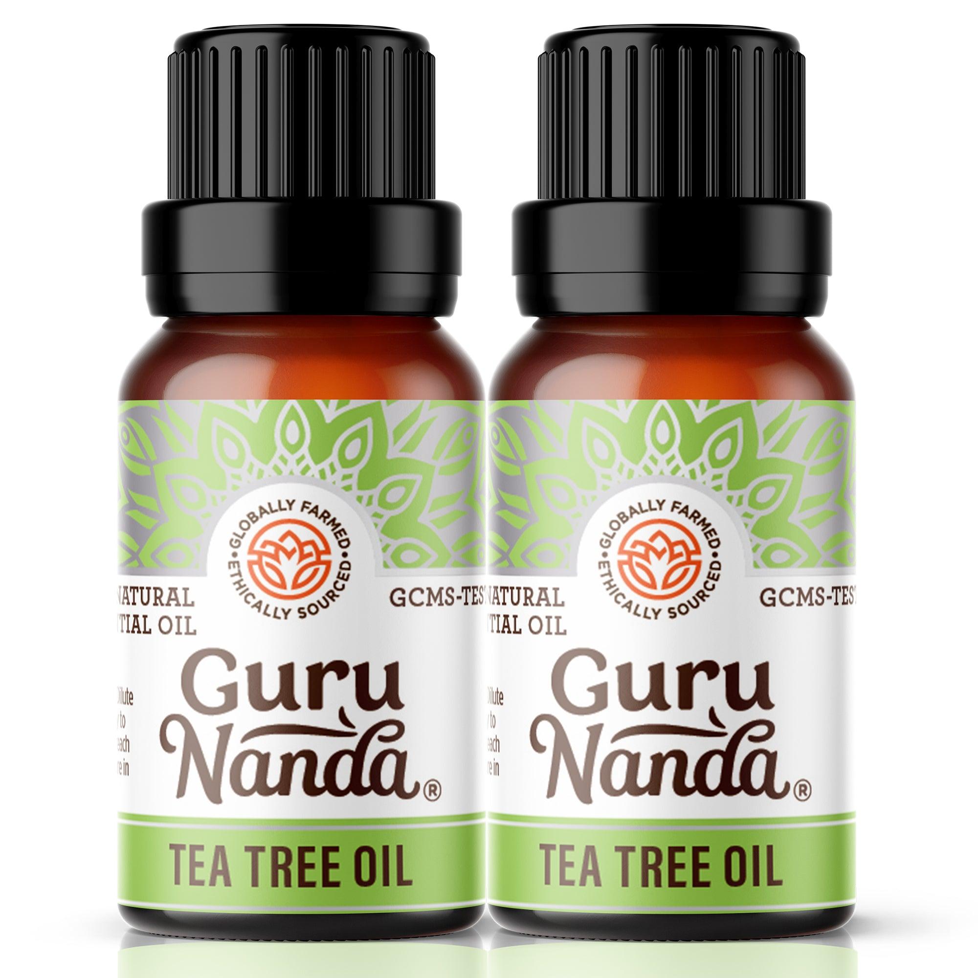 Tea Tree Essential Oil (2-Pack) - GuruNanda