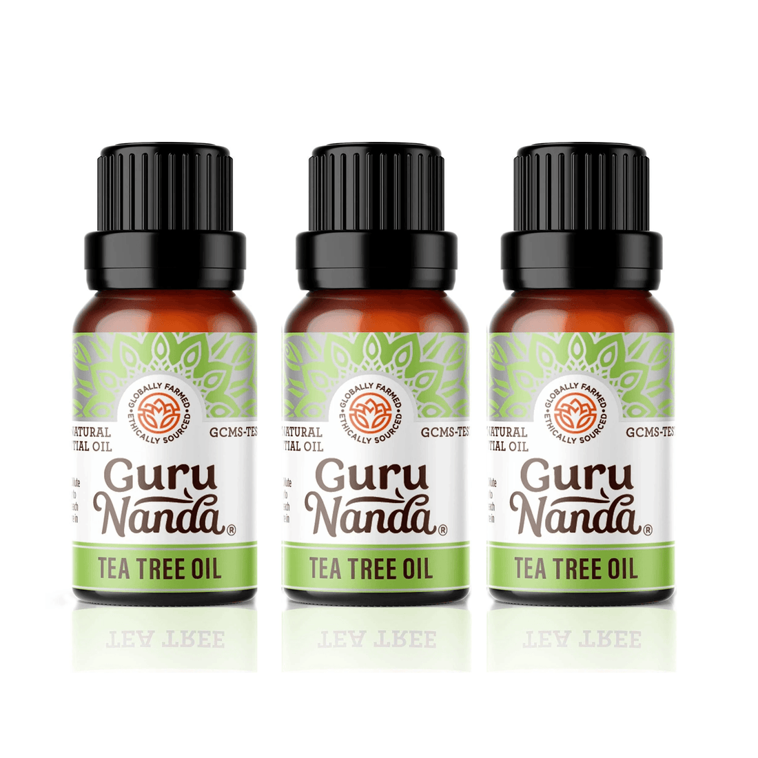 Tea Tree Essential Oil, 30 ML - 3 PK - GuruNanda