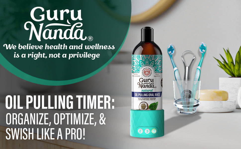 GuruNanda Oil Pulling Timer
