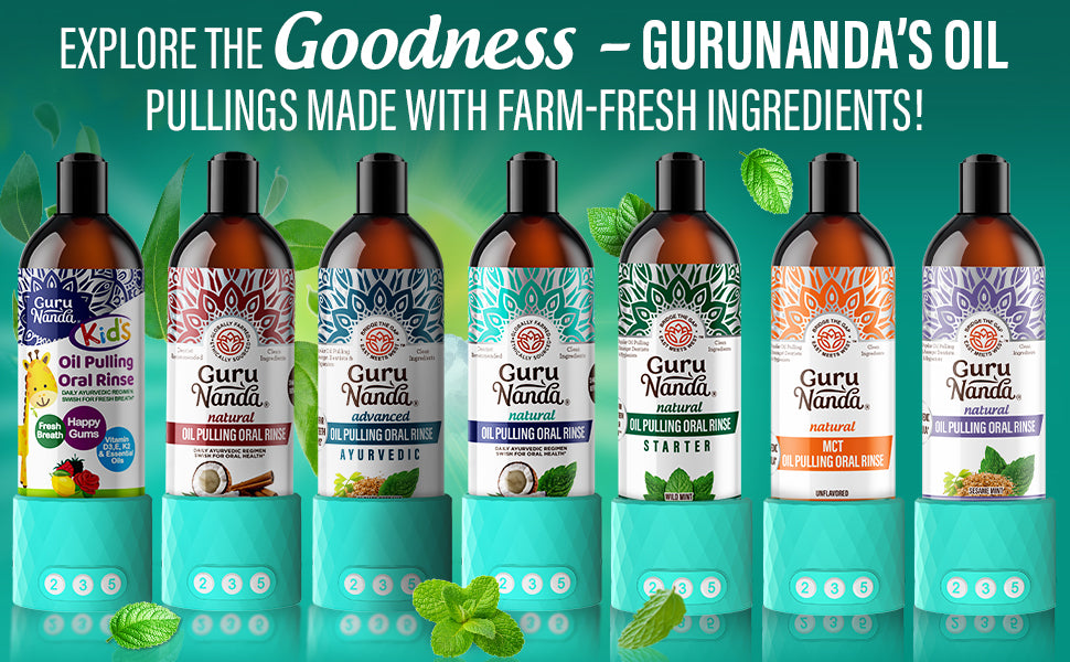 GuruNanda Oil Pulling Timer
